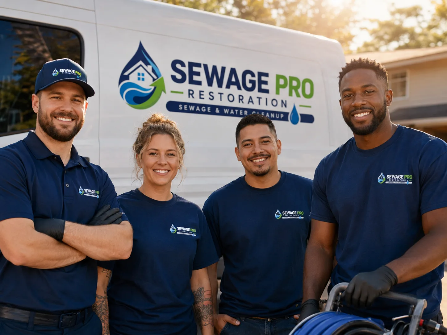 Sewage Cleanup Services company in Middle Point, OH